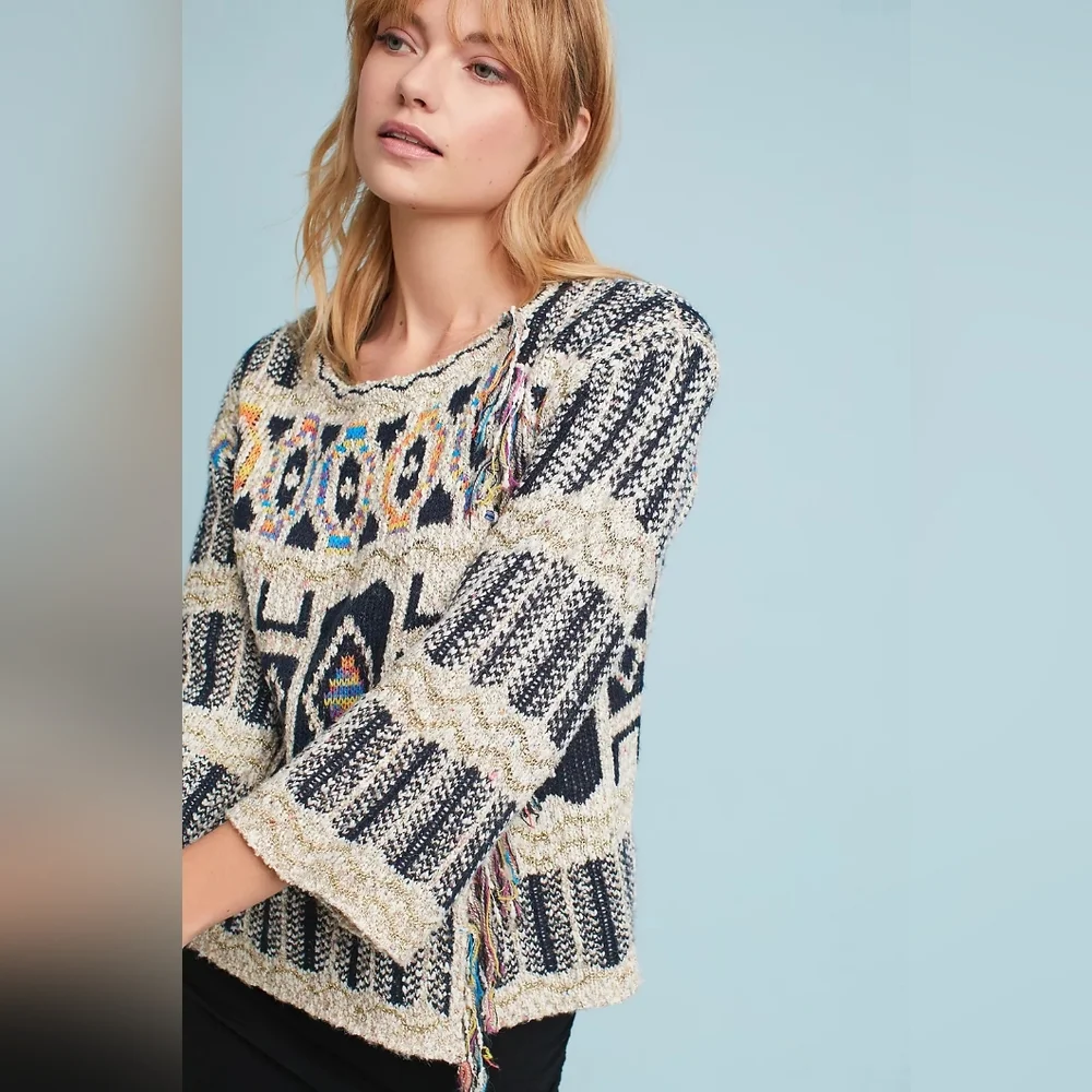 NWT Anthropologie Spectra Cardigan Large - Picture 2 of 12